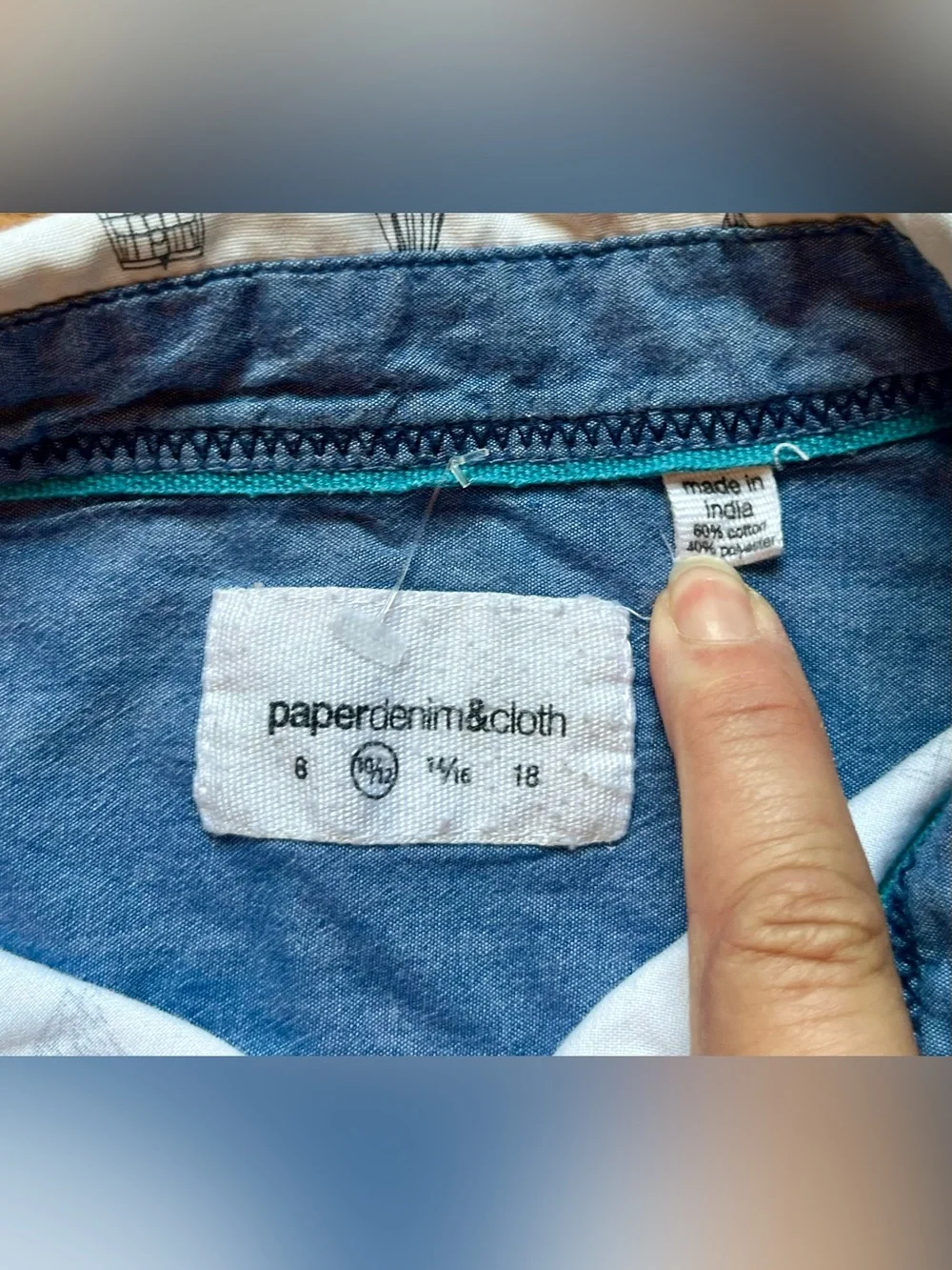 Kid’s Sailboat Button Down
